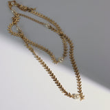 Maple Leaf Pearl Chian Necklace - floysun