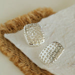 Metal Style Hollow Square Retro Earrings - floysun