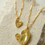 Metal Style Versatile Heart Pendant Necklace - floysun