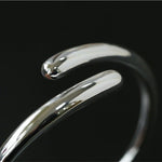 Metal Style Water - drop Open Cuff Bangle Bracelets - floysun