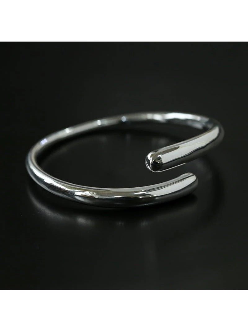 Metal Style Water - drop Open Cuff Bangle Bracelets - floysun