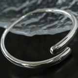 Metal Style Water - drop Open Cuff Bangle Bracelets - floysun