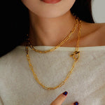 Metal Y - Shape Chain Sweater Chain Necklace - floysun