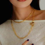 Metal Y - Shape Chain Sweater Chain Necklace - floysun