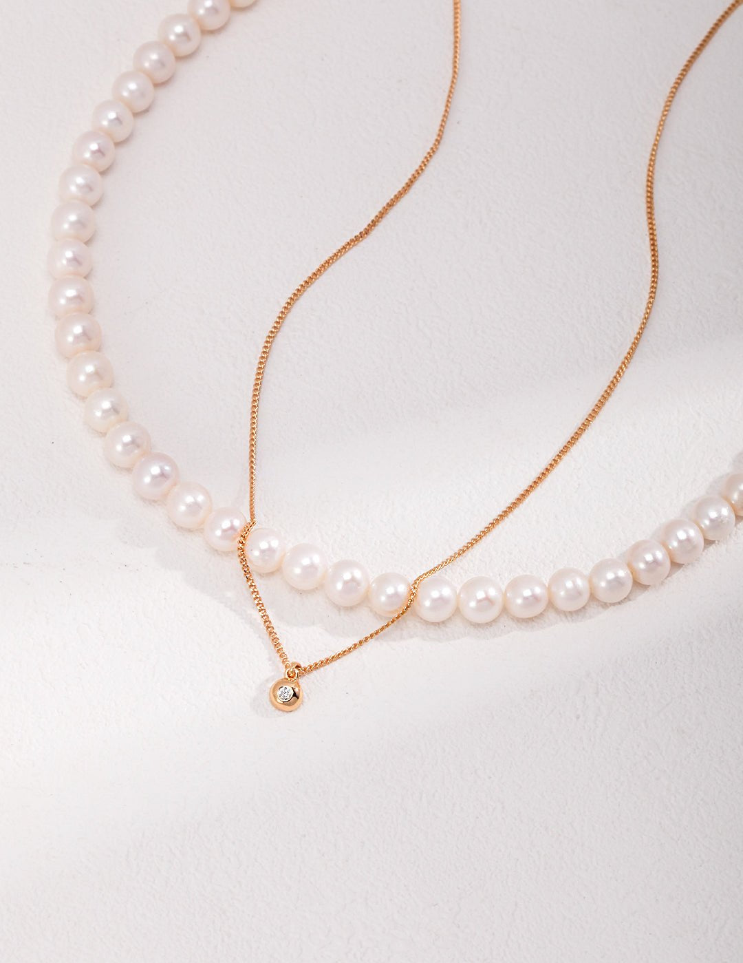 Mini Zircon Bare Chain Necklace - floysun