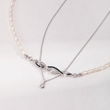 Mini Zircon Bare Chain Necklace - floysun