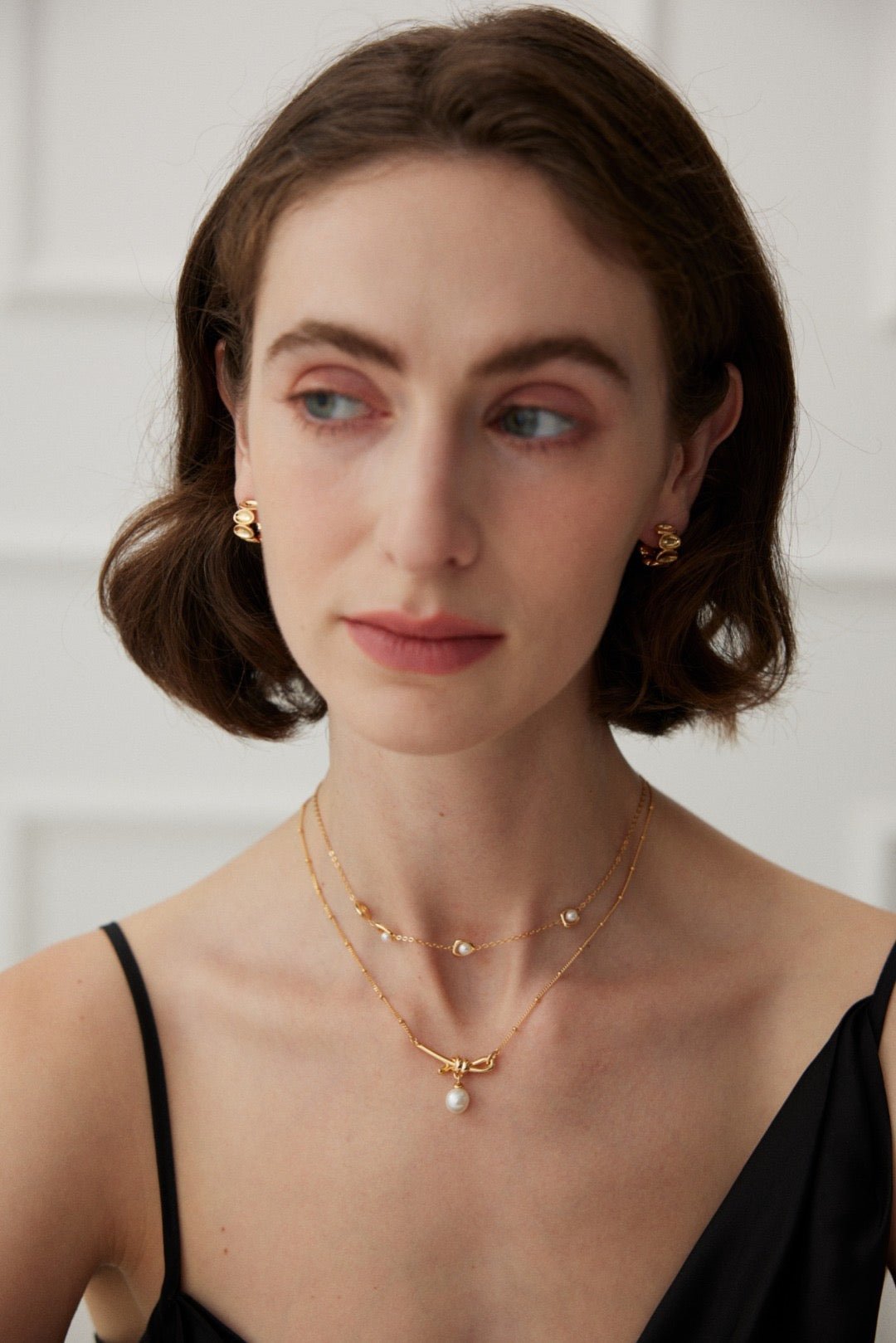 Minimalist Chain Pearl Necklace - floysun