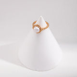 Minimalist French Style Pearl Rings - floysun