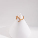 Minimalist French Style Pearl Rings - floysun