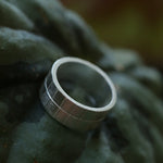 Minimalist Silver 925 Matte Wide Face Ring - floysun