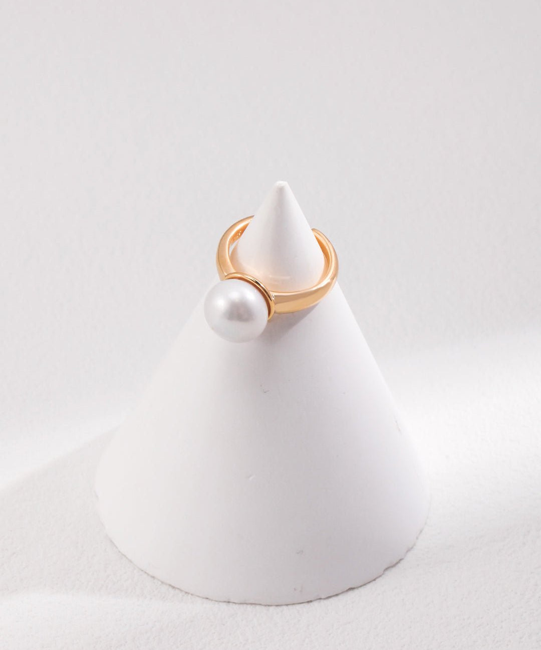 Minimalist Single Pearl Rings - floysun