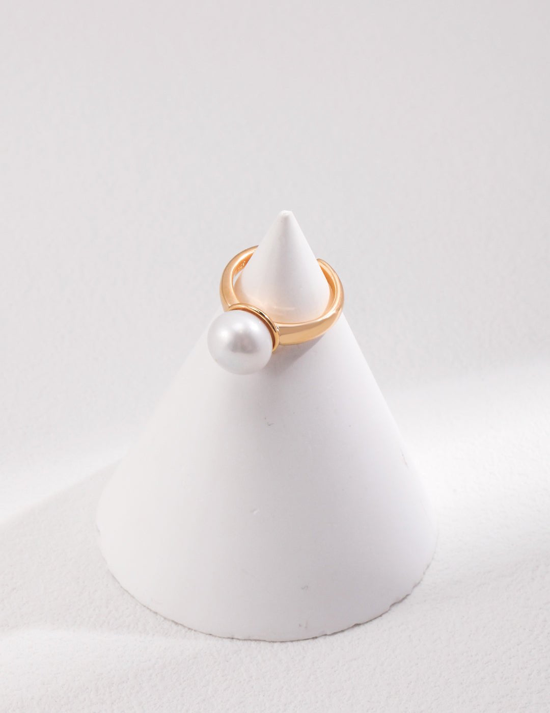 Minimalist Single Pearl Rings - floysun