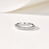 Minimalist Stacking Ring with Diamonds - floysun