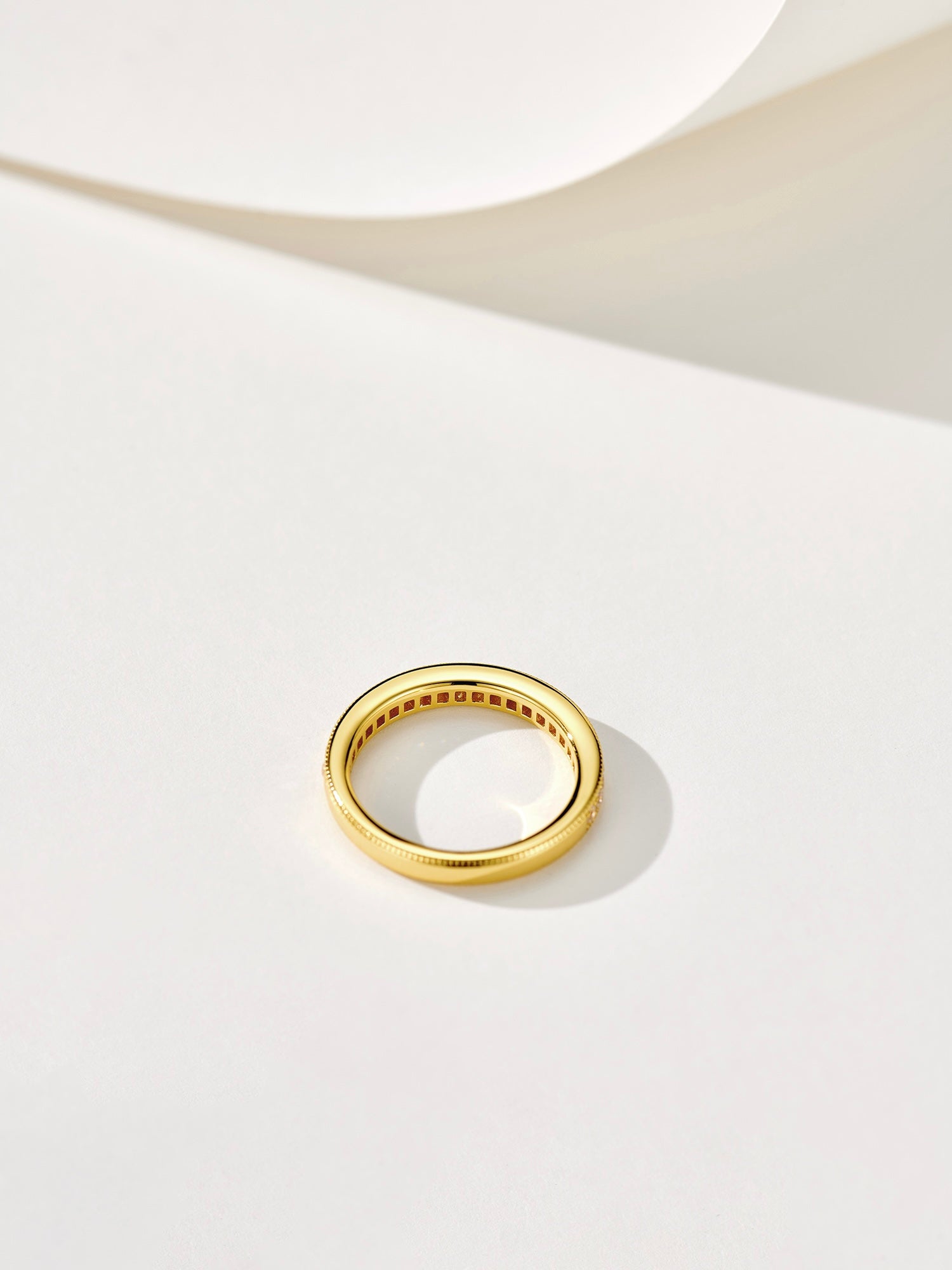 Minimalist Stacking Ring with Diamonds - floysun