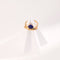 Minimalist Sterling Silver Lapis Lazuli Ring - floysun