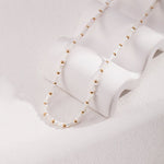 Mother of Pearls Bamboo Necklace - floysun