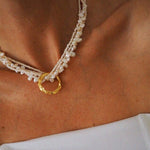 Multi - layered Baroque Pearl Necklace - floysun