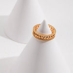 Multi - Layered Italian Palace Inspired Hollow Open Ring - floysun