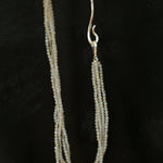 Multi - Layered Mini Gray Onyx Beaded Necklace - floysun