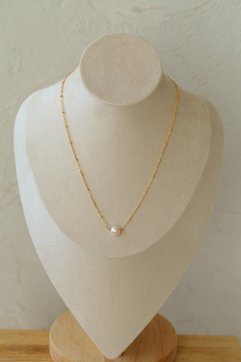 Multi - style Chain and Pearl Stacking Necklace - floysun