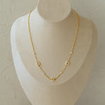 Multi - style Chain and Pearl Stacking Necklace - floysun