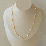 Multi - style Chain and Pearl Stacking Necklace - floysun