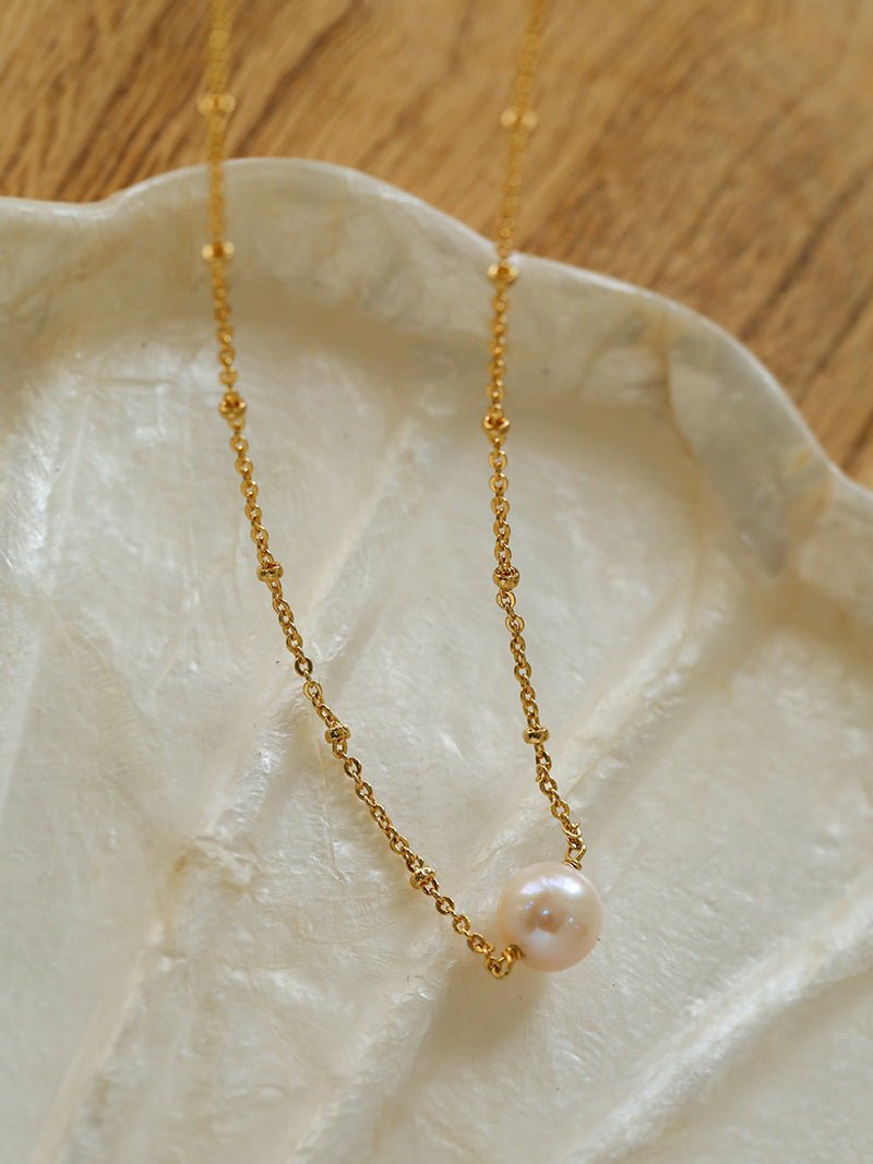 Multi - style Chain and Pearl Stacking Necklace - floysun