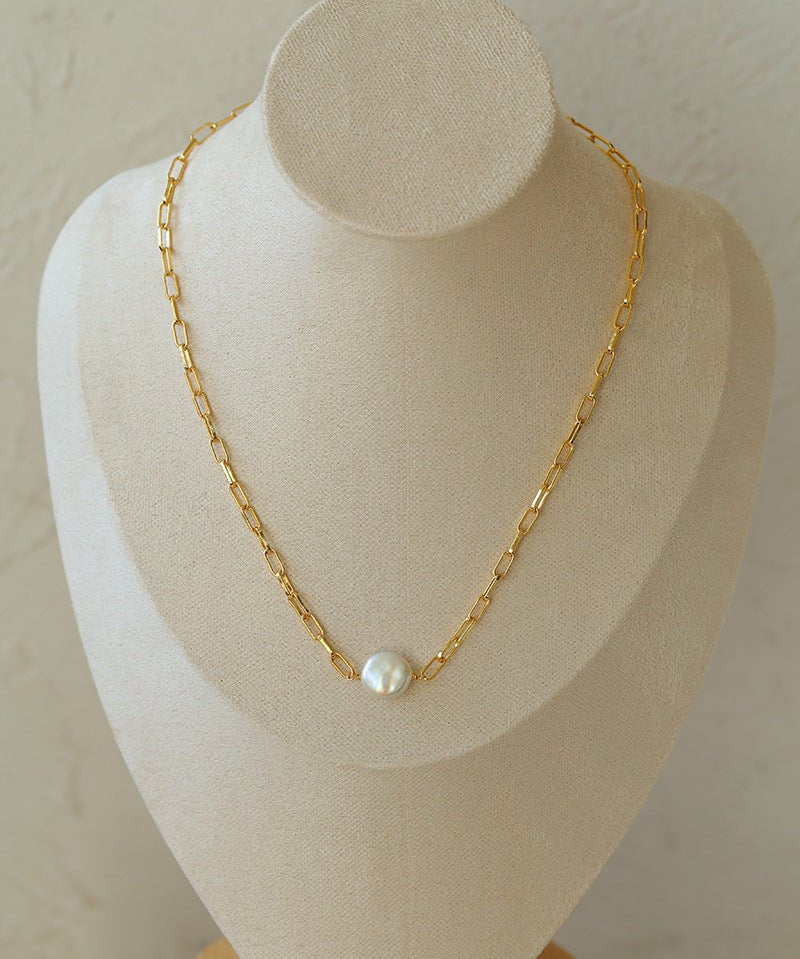 Multi - style Chain and Pearl Stacking Necklace - floysun