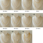 Multi - style Chain and Pearl Stacking Necklace - floysun