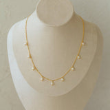 Multi - style Chain and Pearl Stacking Necklace - floysun