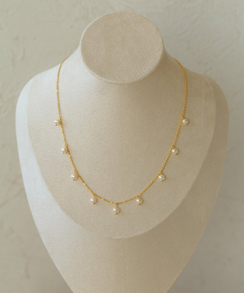 Multi - style Chain and Pearl Stacking Necklace - floysun