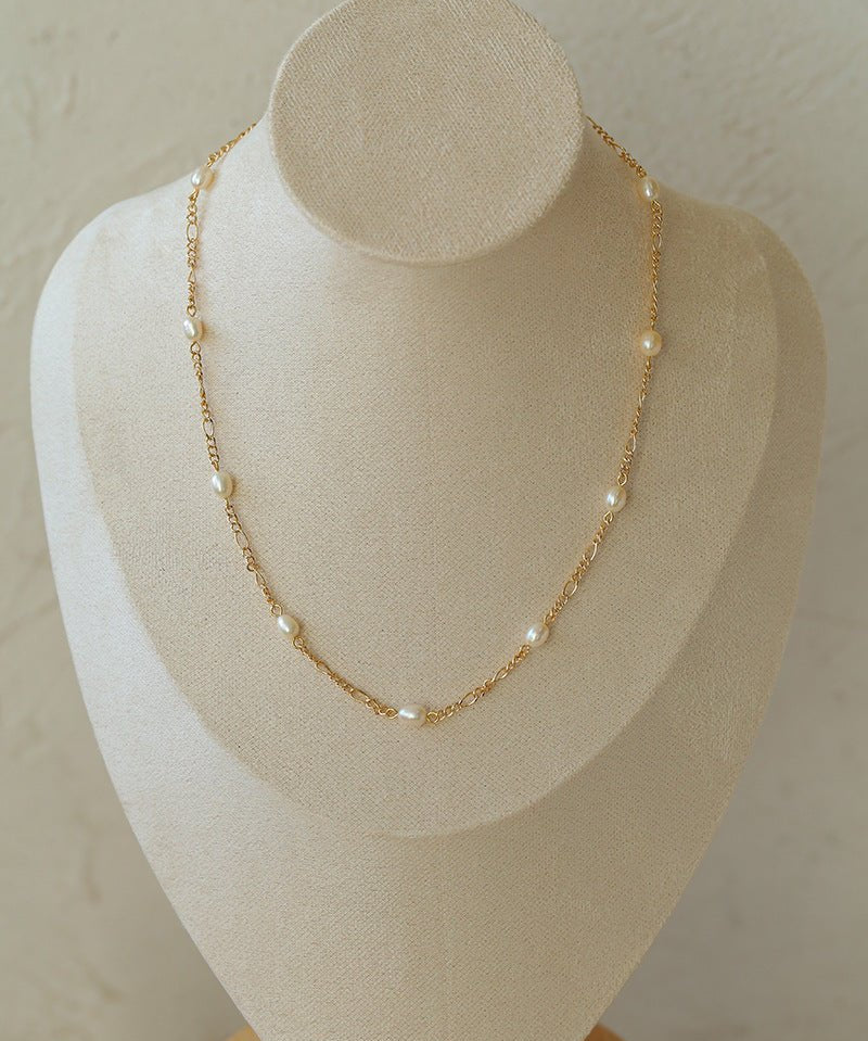 Multi - style Chain and Pearl Stacking Necklace - floysun