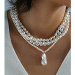 Multilayer Steamed Bun Pearl Necklaces - floysun