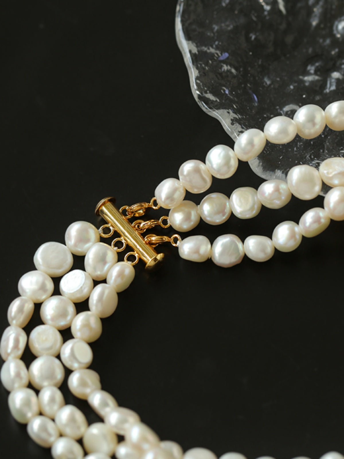 Multilayer Steamed Bun Pearl Necklaces - floysun