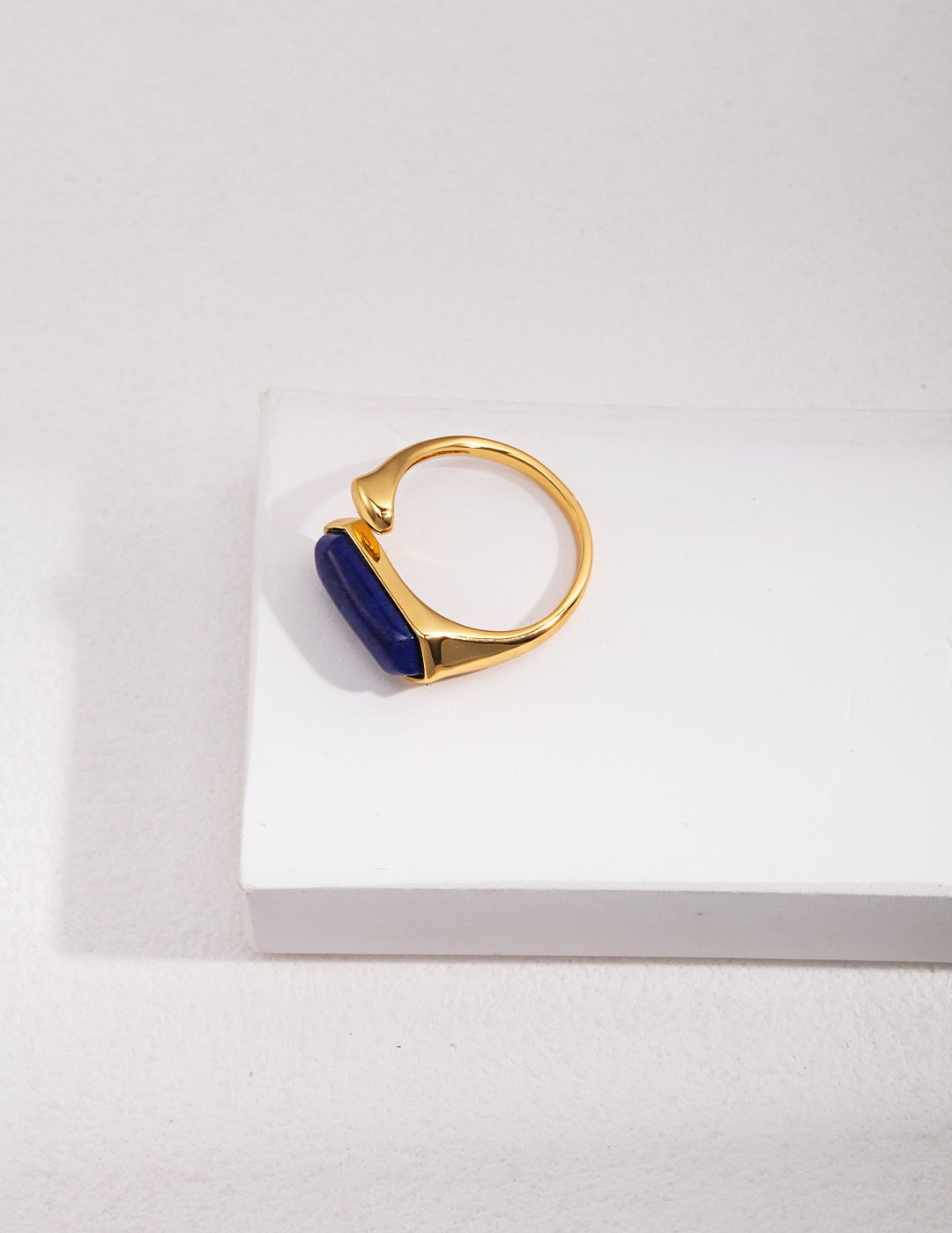 Natural Lapis Lazuli Open Ring - floysun