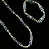 Natural White Crystal Abacus Bead Necklace - floysun