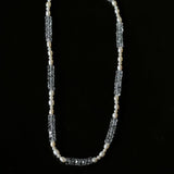 Natural White Crystal Abacus Bead Necklace - floysun