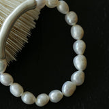 Neutral Chic Bamboo Knot Pearl Bracelet - floysun