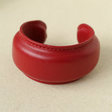 New Angora Red Leather Bracelet - floysun