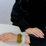 New Angora Red Leather Bracelet - floysun