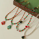 New Christmas Collection Pearl Beaded Necklace - floysun