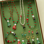 New Christmas Collection Pearl Beaded Necklace - floysun