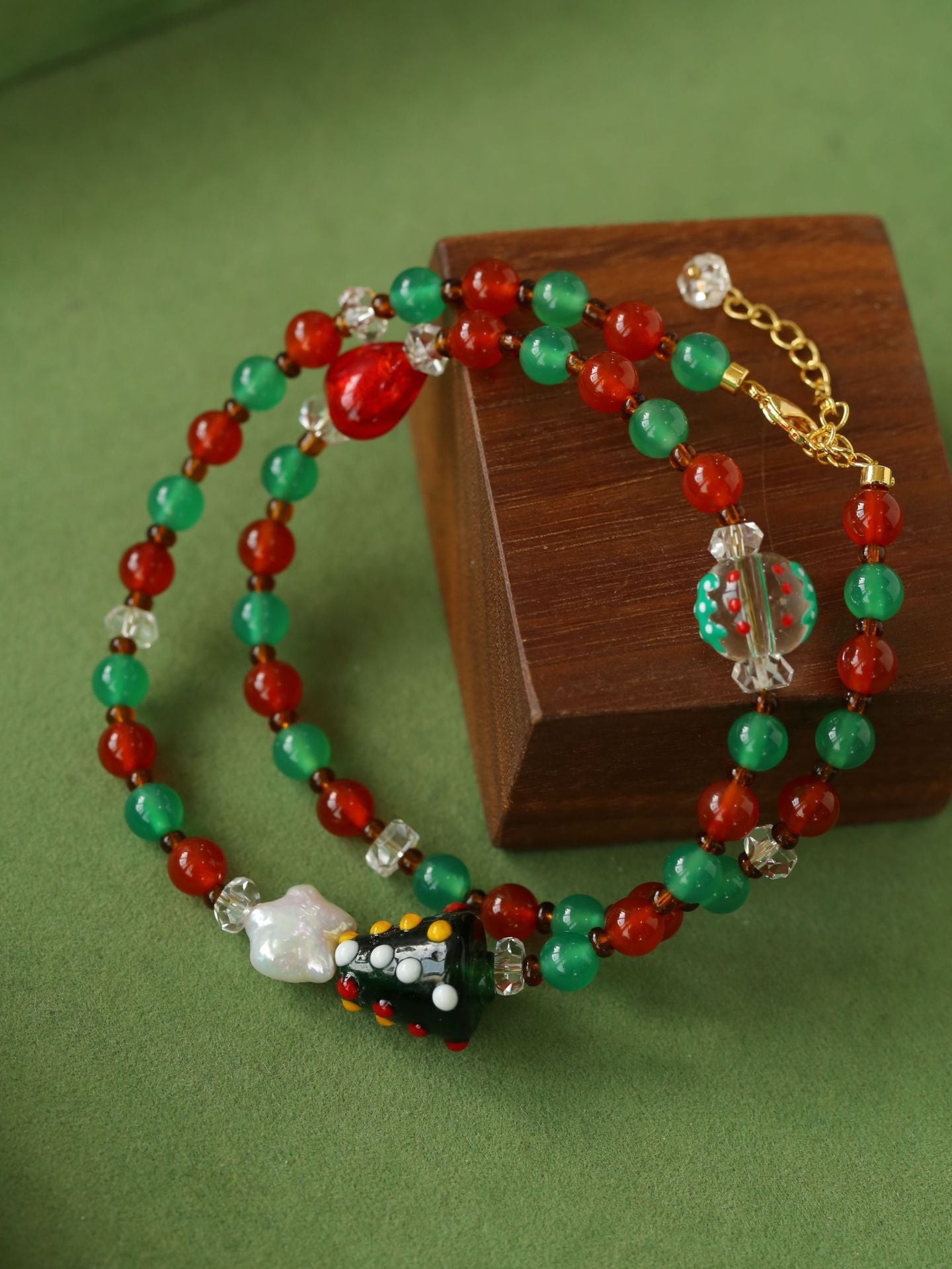 New Christmas Collection Pearl Beaded Necklace - floysun