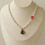 New Christmas Collection Pearl Beaded Necklace - floysun