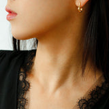 New Heart Series Heart - Shaped Swan Curve Earrings - floysun