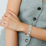 Niche Design Lace Four - leaf Clover Hollow Bracelet - floysun