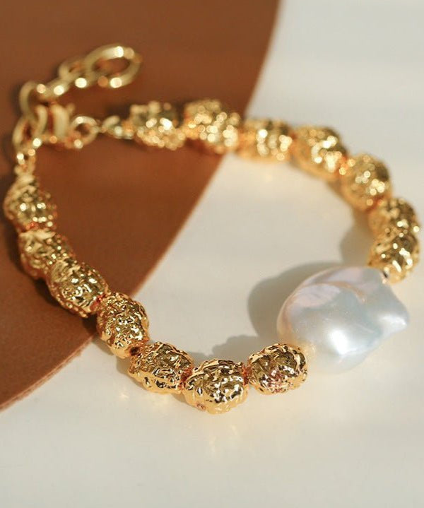 Niche Metal Style Baroque Pearl Bracelets - floysun