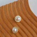 Oceanic Glow Mother of Pearl Earrings - floysun