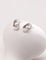 Oval Hollow Pearl Stud Earring - floysun