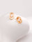 Oval Hollow Pearl Stud Earring - floysun